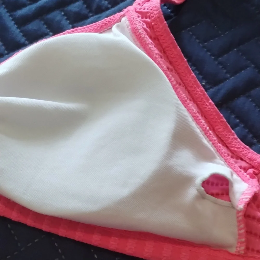 Pink Textured Bikini Set - Picture 5 of 6